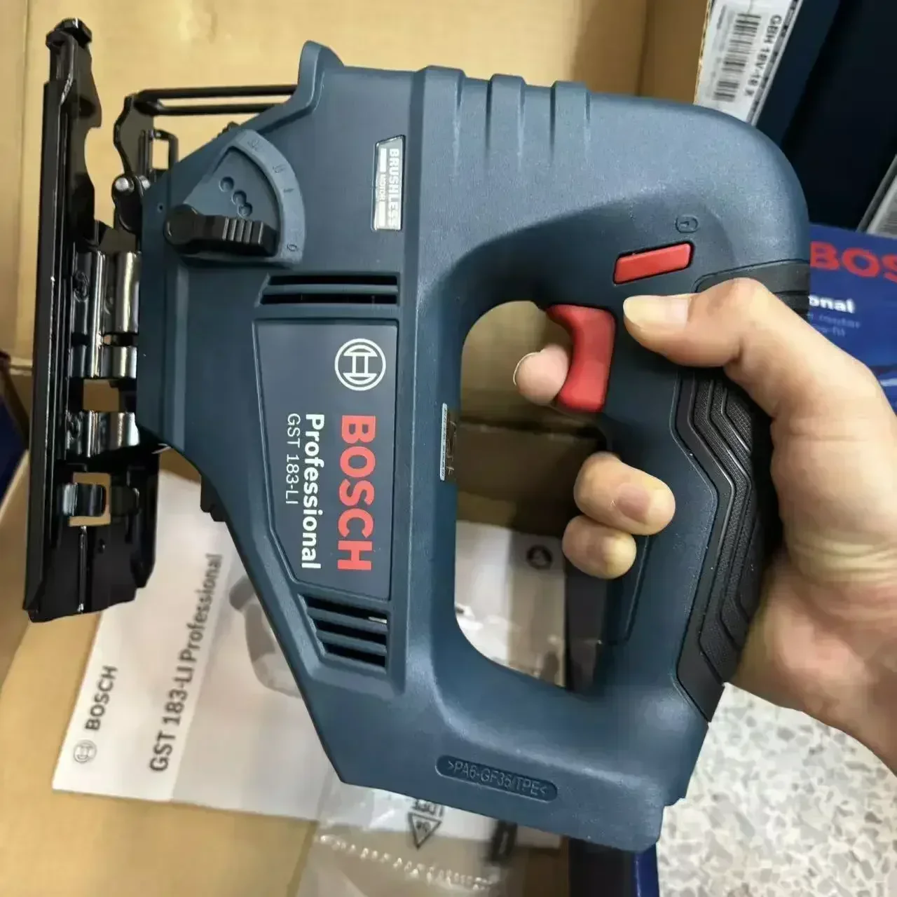 Woodworking Electric Saw - Bosch GST 183-LI Professional Electric Jig