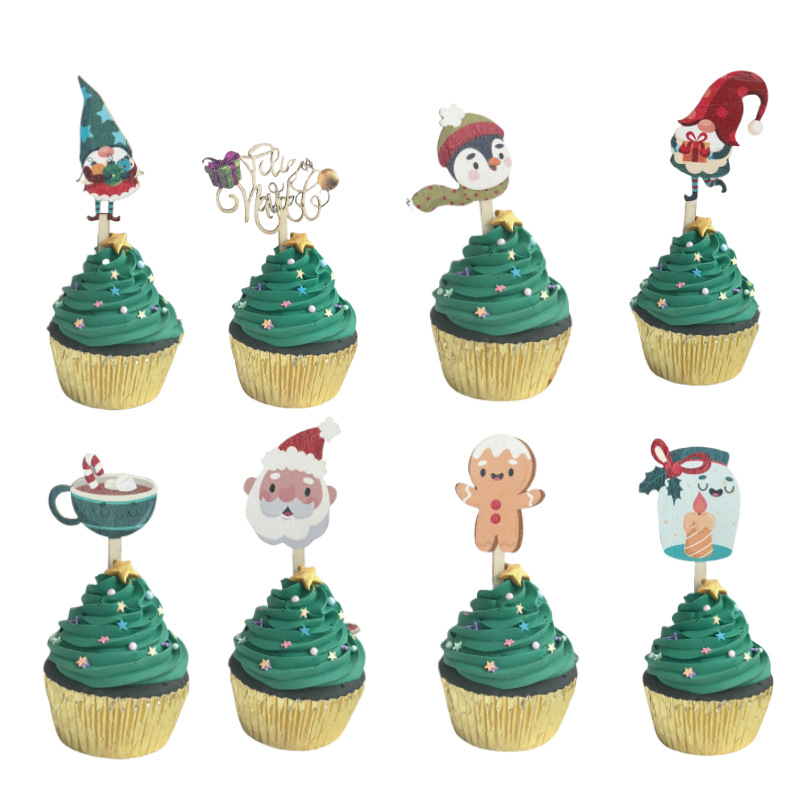 Spanish Festive Printed Wooden - огляд і ціна Woodworking Xmas Decorations