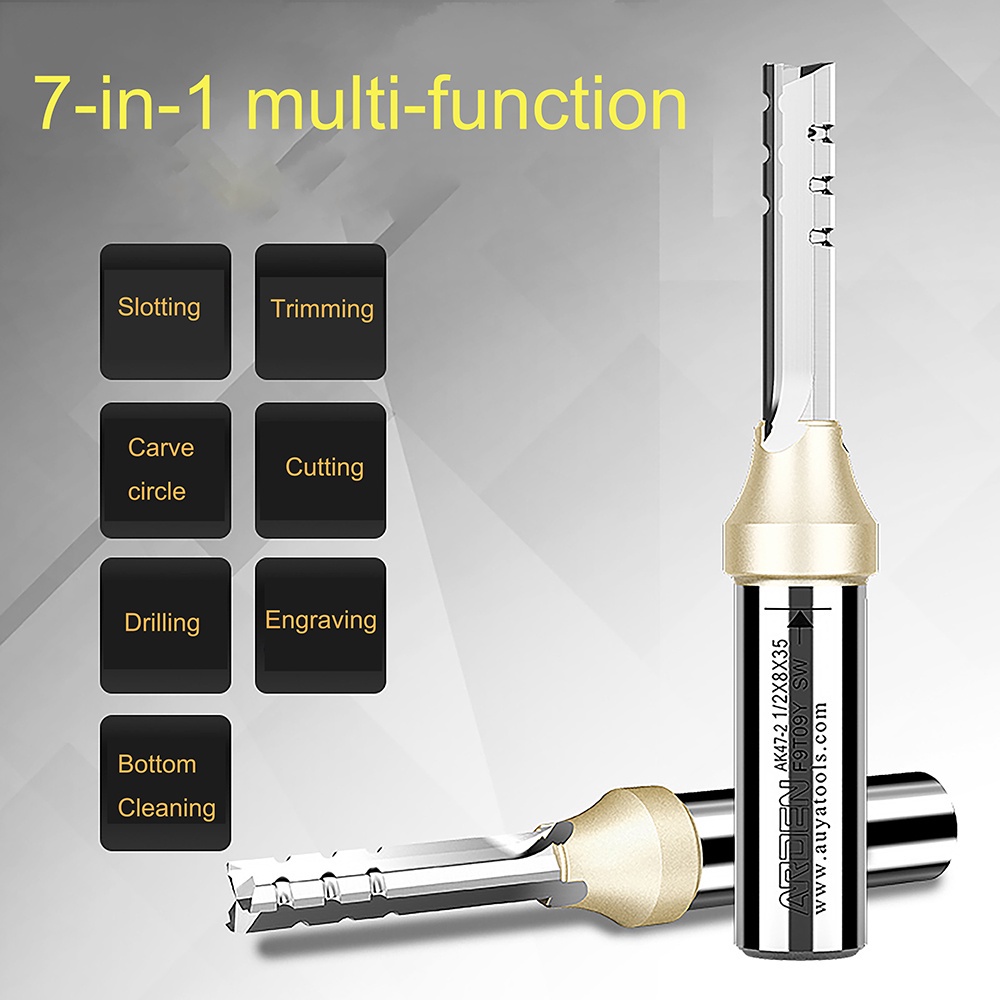 Arden 3 Flutes TCT Straight Ro - огляд і ціна Woodworking Nc