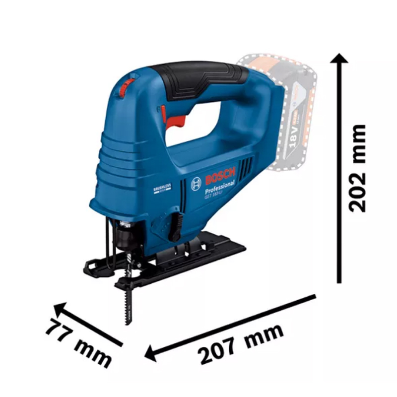 Bosch GST 183-LI Professional  - огляд і ціна Woodworking Electric Saw