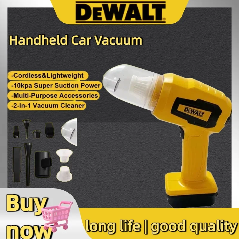 DEWALT Handheld Car Vacuum Cle - огляд і ціна Woodworking Vacuum Press