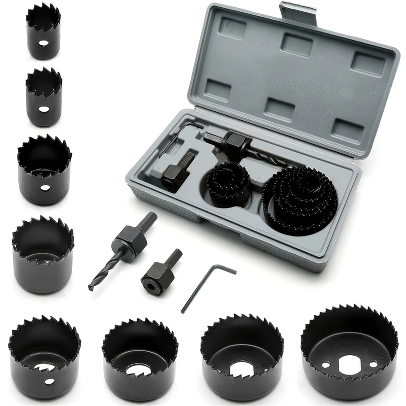8pcs Woodworking Hole Saw Kit  - огляд і ціна Woodworking Kits