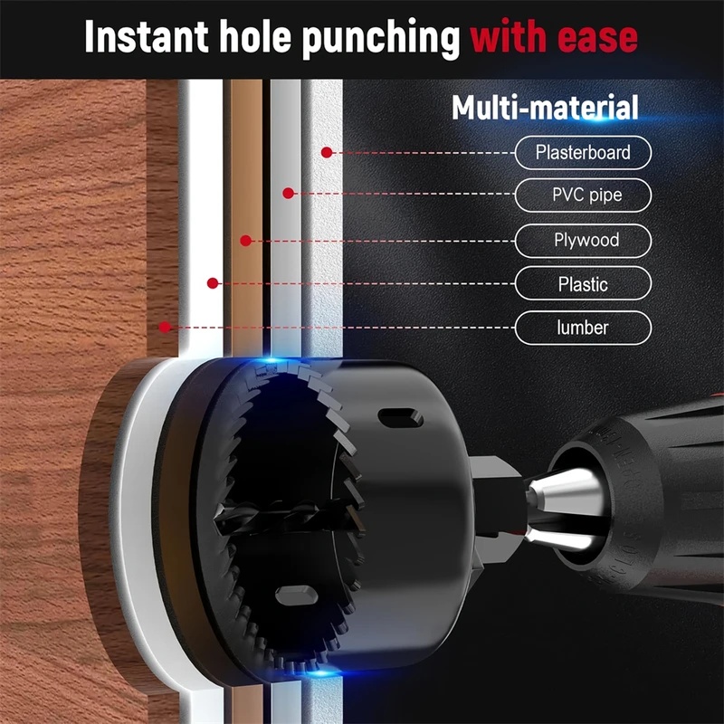 8pcs Woodworking Hole Saw Kit  - огляд і ціна Woodworking Kits