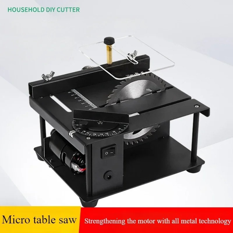 Micro Small Table Saw DIY Wood - огляд і ціна Woodworking Electric Saw