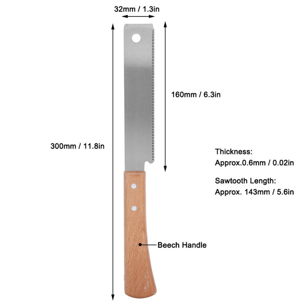 Japanese Hand Saw 12in Flush C - огляд і ціна Japanese Pull Saw