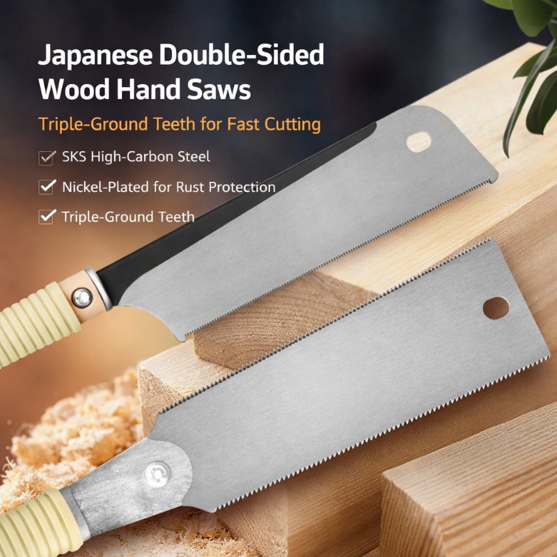Japanese Style Double Sided Ha - огляд і ціна Japanese Pull Saw