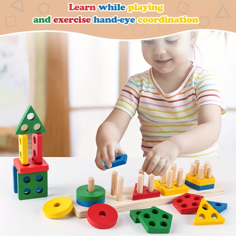 Montessori Wooden Games Baby T - огляд і ціна Woodworking For Kids
