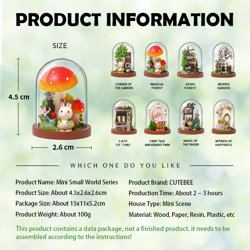 Cutebee DIY DollHouse Wooden D - огляд і ціна Woodworking Kits For Kids