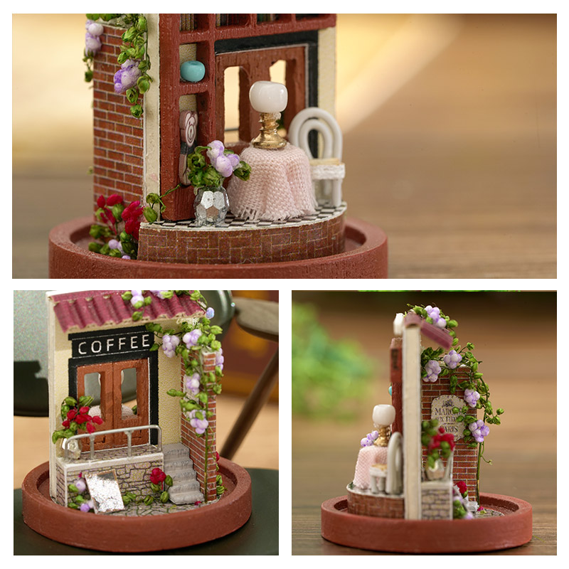 Cutebee DIY DollHouse Wooden D - огляд і ціна Woodworking Kits For Kids