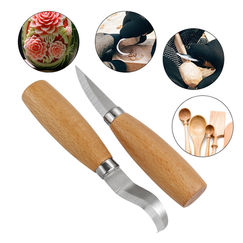 Stainless Iron Carving Knife B - огляд і ціна Woodworking Kits