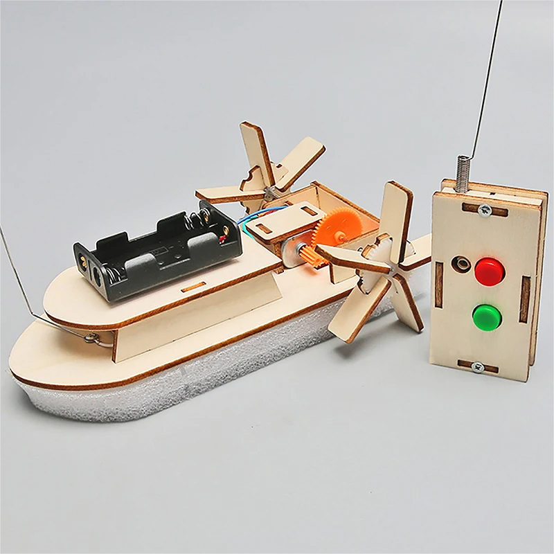 DIY Boat Model Science Toys Ki - огляд і ціна Woodworking Kits For Kids