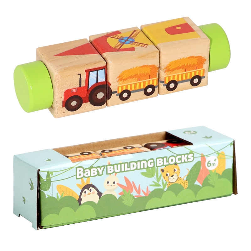 1pcs Baby Wooden Rotating Anim - огляд і ціна Woodworking For Kids