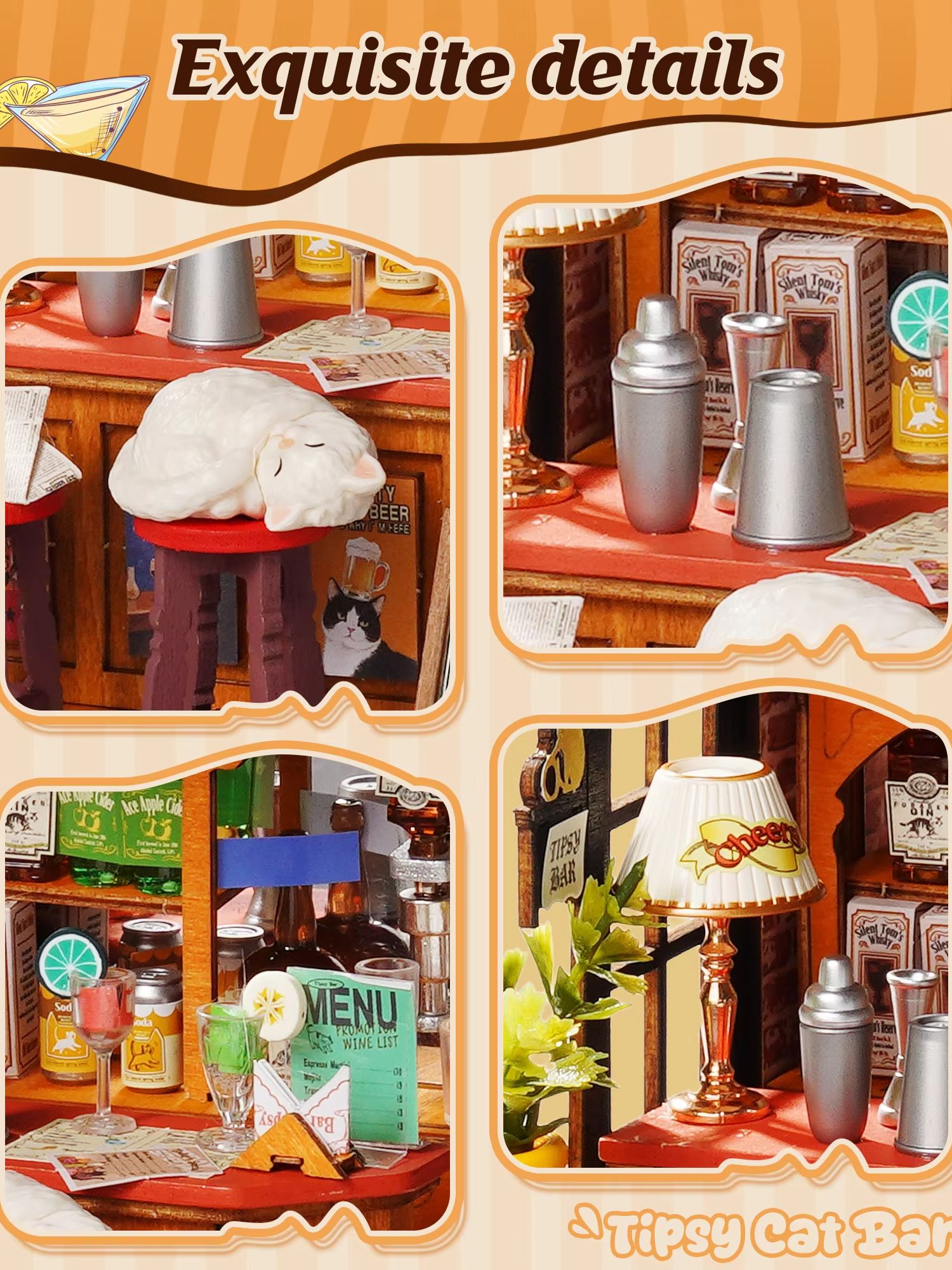 Rolife DIY Miniature House Kit - огляд і ціна Woodworking Kits For Kids