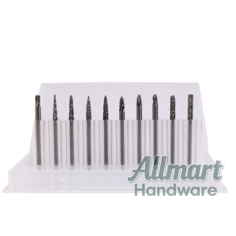 10PCS Wood Carbide Rotary Burr - огляд і ціна Woodworking Kits
