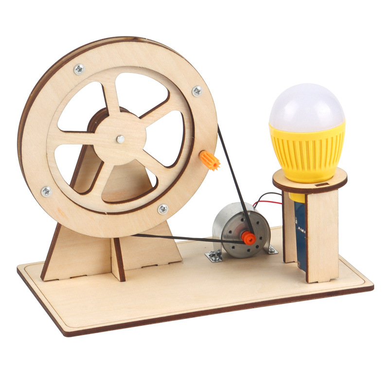 Wooden Hand Generator Kids Sci - огляд і ціна Woodworking Kits For Kids