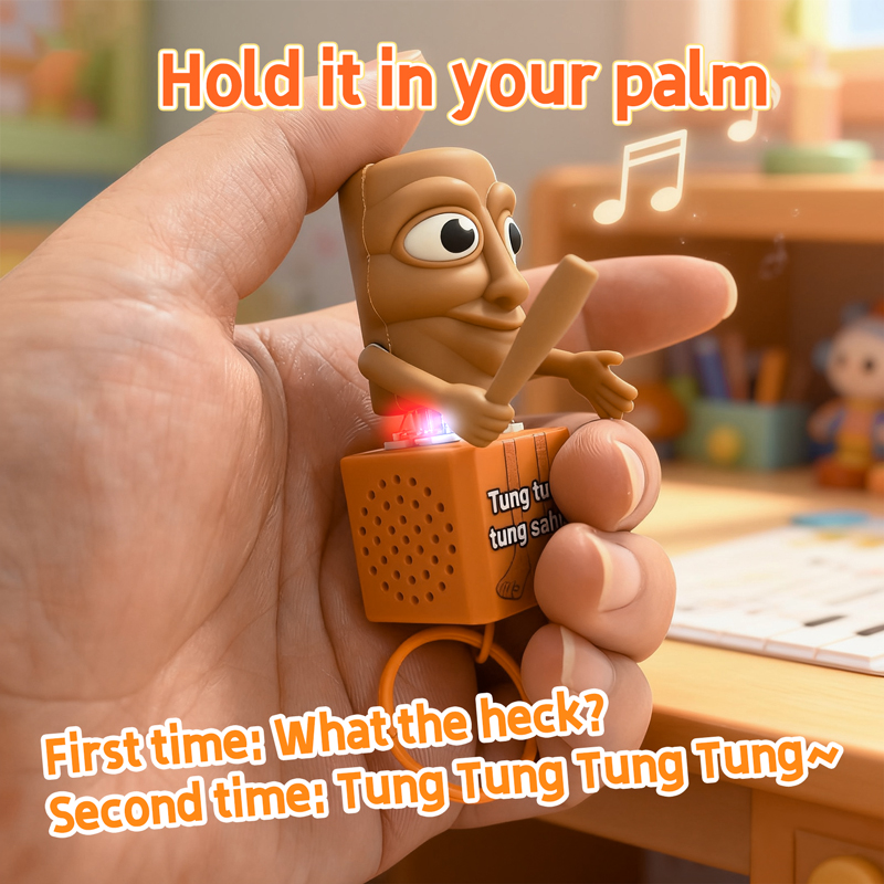 Tung tung tung Sahur Keychain  - огляд і ціна Woodworking For Kids