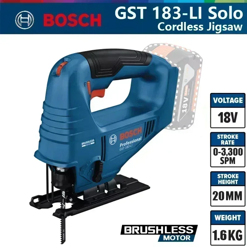 Bosch GST 183-LI Professional  - огляд і ціна Woodworking Electric Saw