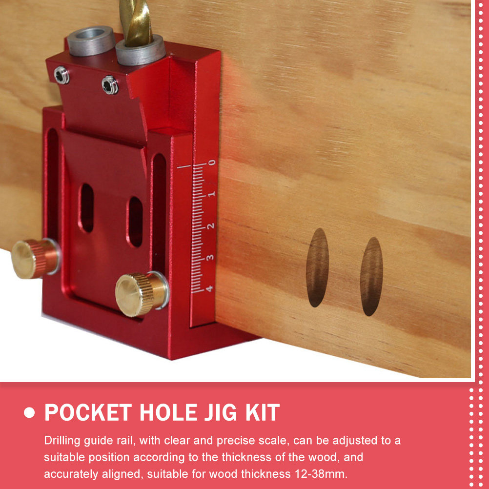 15 Degree Pocket Hole Jig Port - огляд і ціна Woodworking Kits