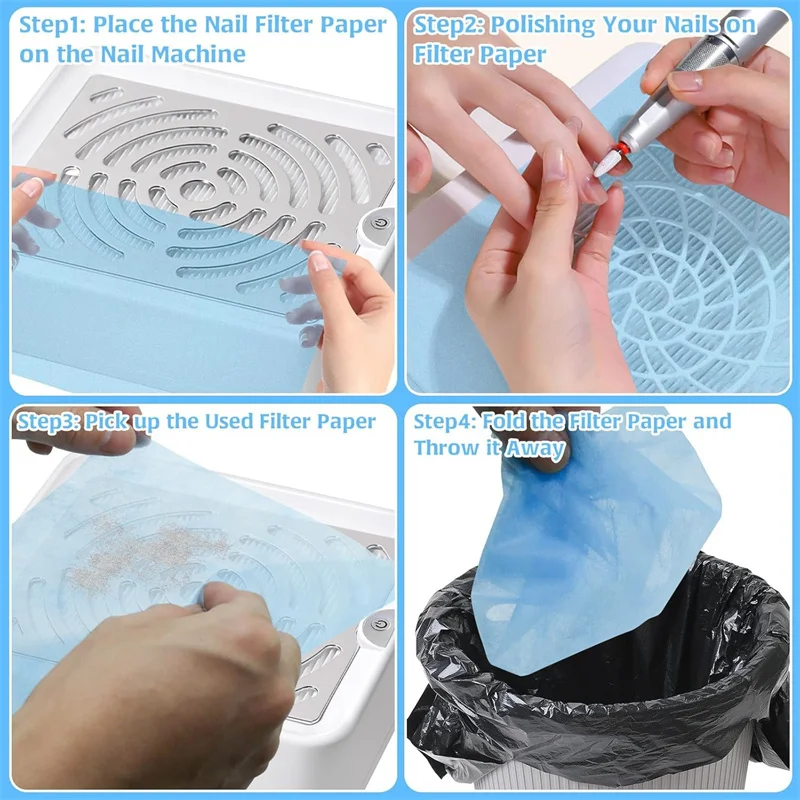 100Pcs Nail Vacuum Filter Pape - огляд і ціна Woodworking Vacuum Press